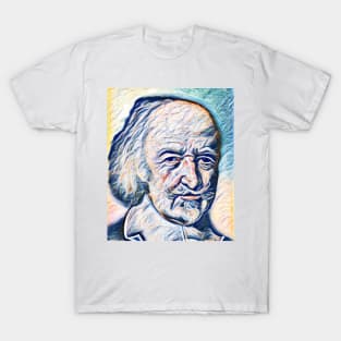 Thomas Hobbes Portrait | Thomas Hobbes Artwork 12 T-Shirt